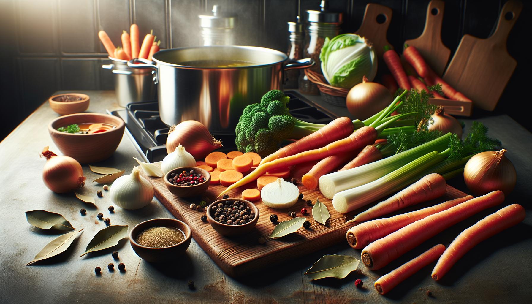 How to Create Flavorful vegetable ⁤Stock from Scratch