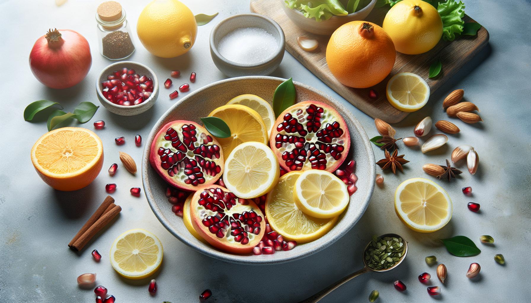 How Citrus Fruits Can Add Zest in Place‌ of Pomegranate seeds