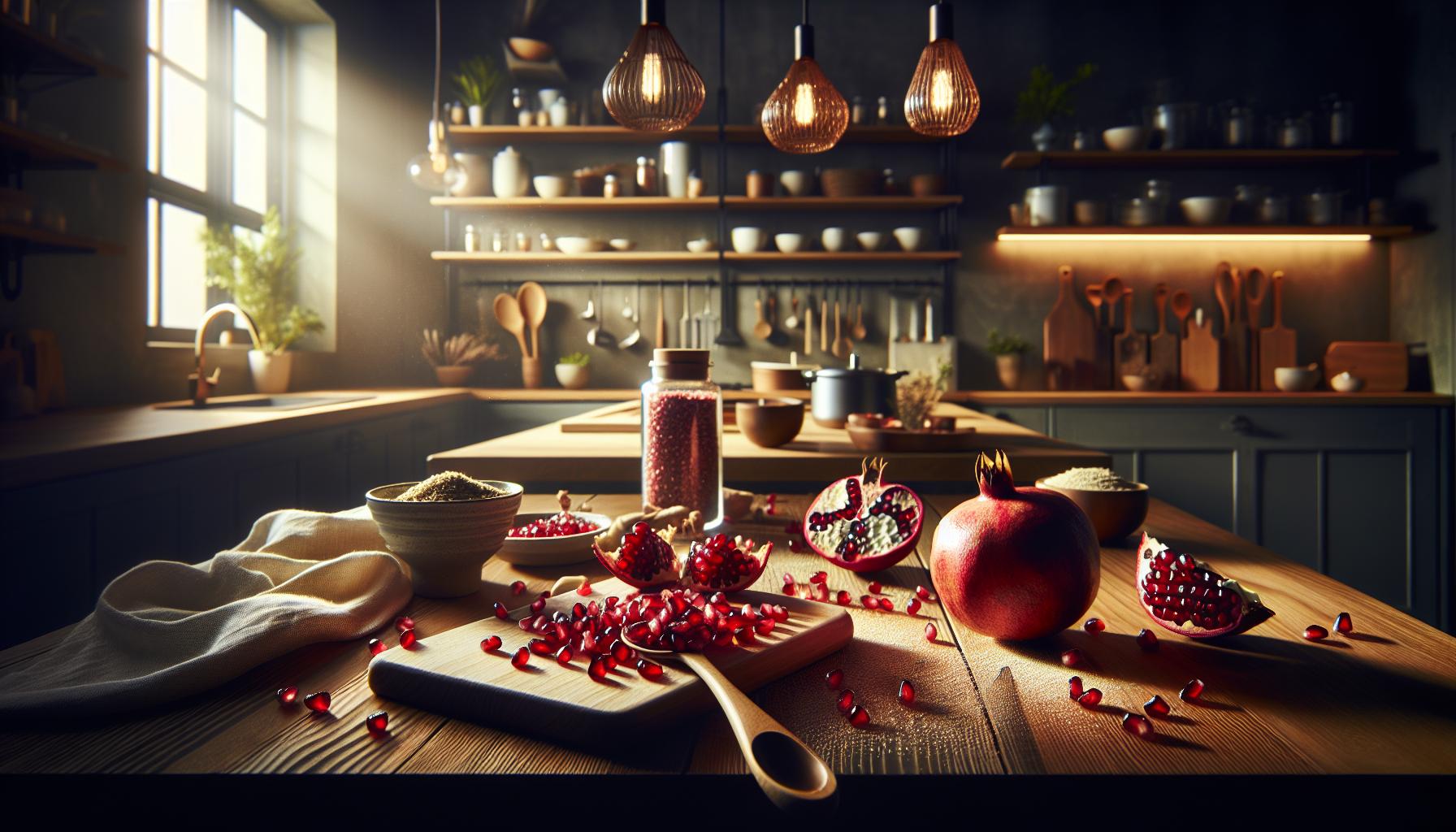 Understanding the unique Flavor Profile of​ Pomegranate Seeds