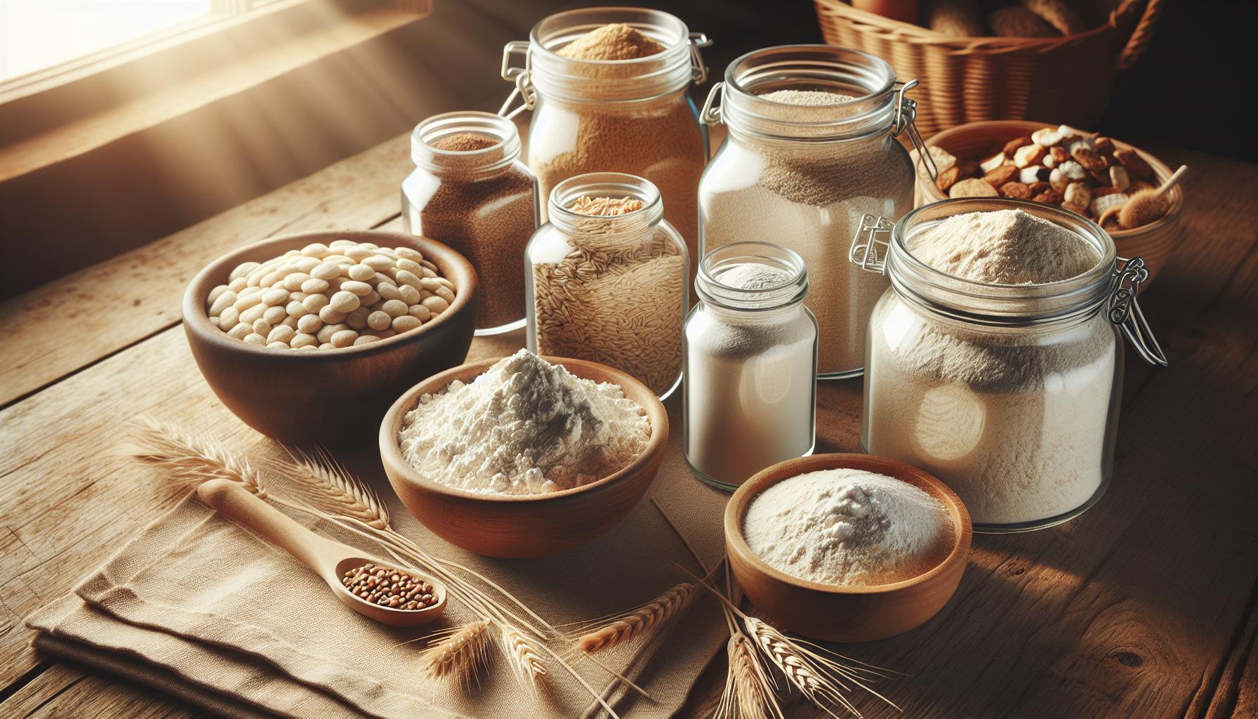 Top 5 Alternative Flours for Sticky Treats
