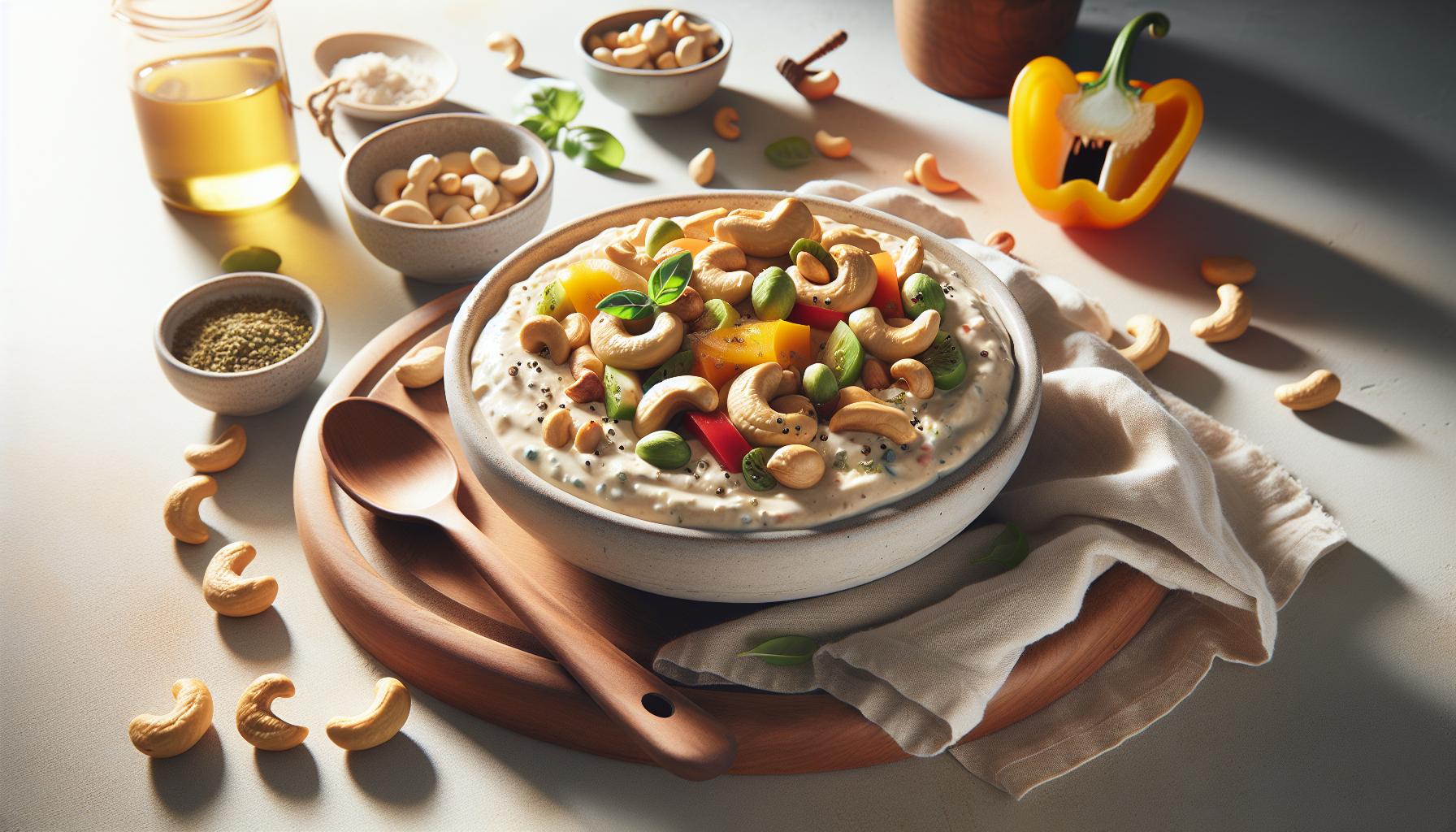 3. Creamy Cashew Cheese: A Simple Recipe for a Tangy Twist