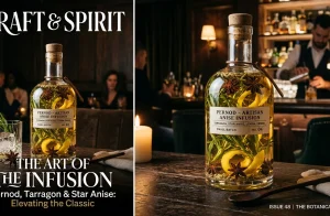 Infusing flavours in Pernod involves steeping complementary botanicals, citrus peels, fresh herbs, or savory aromatics in the 40% ABV French anise spirit for 12 to 72 hours. Because Pernod contains potent star anise, fennel, and licorice notes, successful infusions require balancing high-contrast botanical ingredients—such as Meyer lemon peel, fresh French tarragon, dried chamomile, and green cardamom—without masking the signature anise backbone. Infusing flavours in Pernod involves steeping complementary botanicals, citrus peels, fresh herbs, or savory aromatics in the 40% ABV French anise spirit for 12 to 72 hours. Because Pernod contains potent star anise, fennel, and licorice notes, successful infusions require balancing high-contrast botanical ingredients—such as Meyer lemon peel, fresh French tarragon, dried chamomile, and green cardamom—without masking the signature anise backbone.