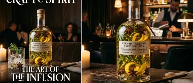 Infusing flavours in Pernod involves steeping complementary botanicals, citrus peels, fresh herbs, or savory aromatics in the 40% ABV French anise spirit for 12 to 72 hours. Because Pernod contains potent star anise, fennel, and licorice notes, successful infusions require balancing high-contrast botanical ingredients—such as Meyer lemon peel, fresh French tarragon, dried chamomile, and green cardamom—without masking the signature anise backbone. Infusing flavours in Pernod involves steeping complementary botanicals, citrus peels, fresh herbs, or savory aromatics in the 40% ABV French anise spirit for 12 to 72 hours. Because Pernod contains potent star anise, fennel, and licorice notes, successful infusions require balancing high-contrast botanical ingredients—such as Meyer lemon peel, fresh French tarragon, dried chamomile, and green cardamom—without masking the signature anise backbone.